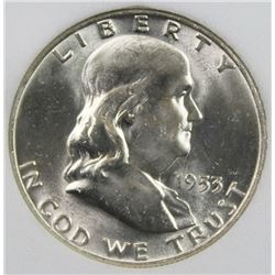 1953-D FRANKLIN HALF DOLLAR