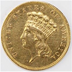 1861 $3.00 GOLD