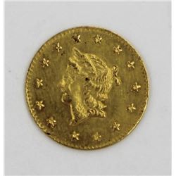 1854 CALIFORNIA GOLD HALF DOLLAR