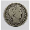 Image 1 : 1904-S BARBER HALF DOLLAR
