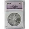 Image 3 : 2007-W BURNISHED AMERICAN SILVER EAGLE