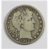 Image 1 : 1913-S BARBER HALF DOLLAR