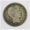 Image 1 : 1914-S BARBER HALF DOLLAR