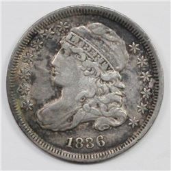 1836 BUST DIME