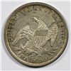 Image 2 : 1838 REEDED EDGE HALF DOLLAR