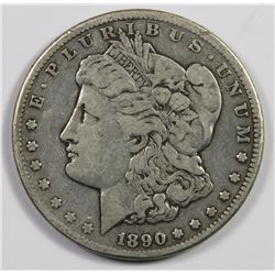 1890-CC MORGAN SILVER DOLLAR