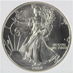 1992 AMERICAN SILVER EAGLE