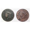 Image 1 : 1819 & 1820 LARGE CENTS