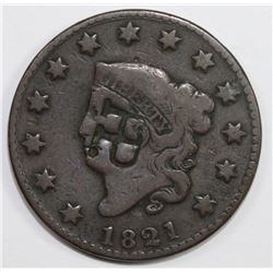 1821 LARGE CENT