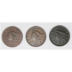 LOT OF 1834 LARGE CENTS