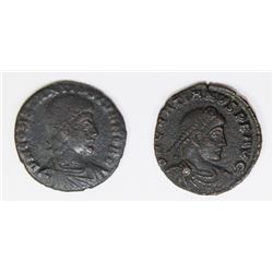 2 DIFFERENT ANCIENT COINS - SEE DESCRIPTION