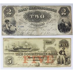 1853 AND 1858 NOTES