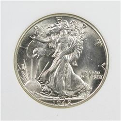 1942 WALKING LIBERTY HALF DOLLAR