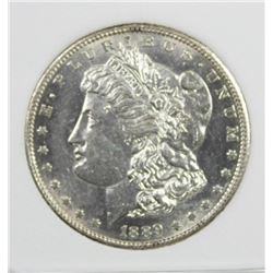 1889-S MORGAN SILVER DOLLAR