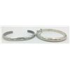Image 3 : 4 STERLING SILVER BRACELETS