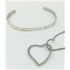 Image 3 : STERLING SILVER "LOVE" LOT