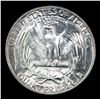 Image 3 : 1954-p . . Washington Quarter 25c Grades GEM Unc
