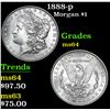 Image 1 : 1888-p . . Morgan Dollar $1 Grades Choice Unc