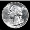 Image 2 : 1945-p . . Washington Quarter 25c Grades Choice+ Unc