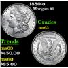 Image 1 : 1880-o . . Morgan Dollar $1 Grades Select Unc