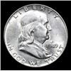 Image 2 : 1949-p . . Franklin Half Dollar 50c Grades Select Unc FBL