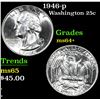 Image 1 : 1946-p . . Washington Quarter 25c Grades Choice+ Unc