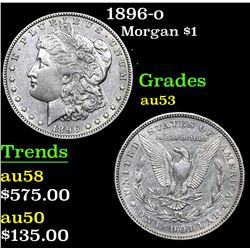 1896-o . . Morgan Dollar $1 Grades Select AU