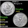 Image 1 : 1896-o . . Morgan Dollar $1 Grades Select AU