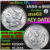 Image 1 : ***Auction Highlight*** 1886-o . . Morgan Dollar $1 Graded Select Unc By USCG (fc)