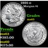Image 1 : 1891-o . . Morgan Dollar $1 Grades Select Unc