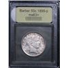 Image 2 : ***Auction Highlight*** 1899-p . . Barber Half Dollars 50c Graded Select+ Unc By USCG (fc)