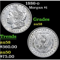 1886-o . . Morgan Dollar $1 Grades Choice AU/BU Slider
