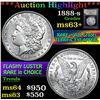 Image 1 : ***Auction Highlight*** 1888-s . . Morgan Dollar $1 Graded Select+ Unc By USCG (fc)