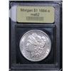 Image 2 : ***Auction Highlight*** 1884-s . Semi PL Morgan Dollar $1 Graded Select Unc By USCG (fc)