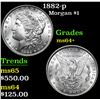 Image 1 : 1882-p . . Morgan Dollar $1 Grades Choice+ Unc