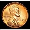 Image 2 : 1955-s . . Lincoln Cent 1c Grades GEM+ Unc RB