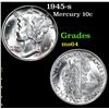 Image 1 : 1945-s . . Mercury Dime 10c Grades Choice Unc