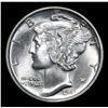 Image 2 : 1941-s . . Mercury Dime 10c Grades GEM+ Unc