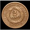 Image 3 : 1864 . . Two Cent Piece 2c Grades vf++