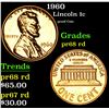 Image 1 : 1960 proof Coin . Lincoln Cent 1c Grades Gem++ Proof Red