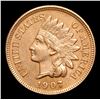 Image 2 : 1907 . . Indian Cent 1c Grades Select Unc RD
