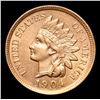Image 2 : 1904 . . Indian Cent 1c Grades Choice Unc RD