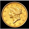 Image 2 : 1852-p . . Liberty Gold Dollar 1 Grades Select Unc