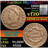 Image 1 : ***Auction Highlight*** 1808 Classic Head Large Cent 1c Graded vf, very fine By USCG (fc)
