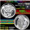 Image 1 : ***Auction Highlight*** 1938-d . . Mercury Dime 10c Graded GEM++ FSB By USCG (fc)