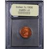 Image 2 : ***Auction Highlight*** 1906 . . Indian Cent 1c Graded Gem+ Unc RD By USCG (fc)