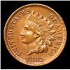 Image 2 : 1882 . . Indian Cent 1c Grades Choice AU/BU Slider