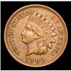 Image 2 : 1903 . . Indian Cent 1c Grades Choice AU