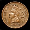 Image 2 : 1902 . . Indian Cent 1c Grades Select AU
