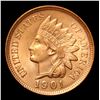 Image 2 : 1901 . . Indian Cent 1c Grades Choice Unc RD
